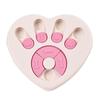 Toy Puzzle Dog Heart Shaped Square Slow Eating Bite Basin Pet Fun Interactive