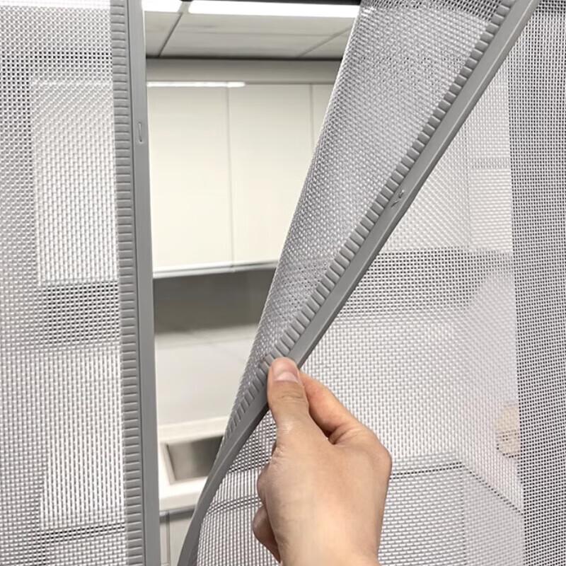 Магнитная москитная сетка на дверь с рамой из алюминиевого сплава 40*200cm