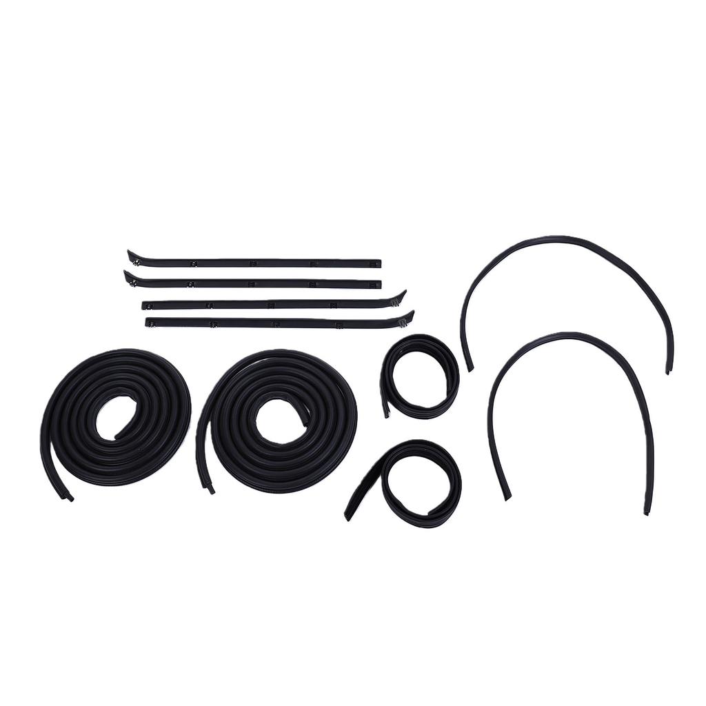 Weatherstrip Seal Kit KD1002 10A Rubber Door Window Weatherstrip Seal Kit Replacement for D W Series 1980 1993