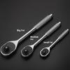 3Pcs Ratchet Wrench 3/8inch 1/2inch 1/4inch Socket Wrench Quick Releases Ratchet Wrench Extension for Automotive Repair