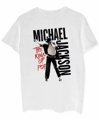 2026 Schwarz oder Weiß - Michael Jackson MJ Neues Herren-T-Shirt Unisex Rundhals Kurzarm Oversized Y2k Beliebtes Mode-T-Shirt