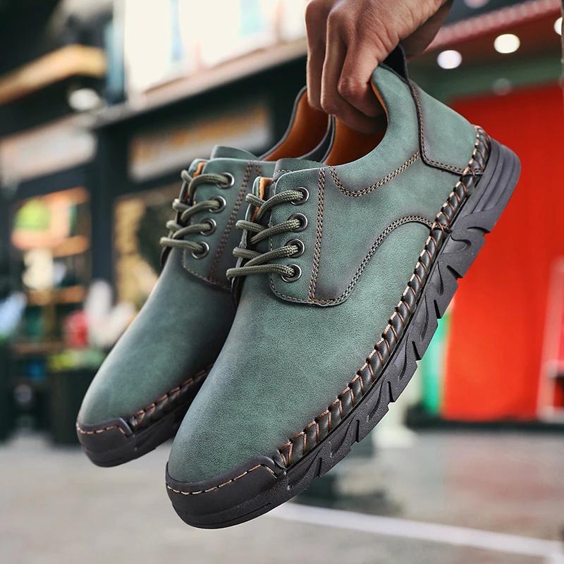 

Loafers Luxuny Shoes New 2026 Women s Spring Autumn Waterproof Boots Designer Australian Thick Soled Leather Ankle Luxury Boots 38 зелений