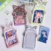 3-Inch Photo Storage Card Earphones Element Photo Frame Korean Kpop Idol Photo Card Protective Case Backpack Pendant