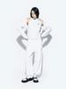 ASIF CALIE Wide Jogger Pants White Melange