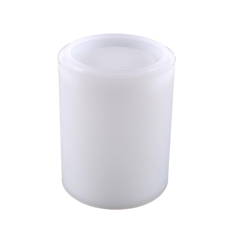 Silicone Resin Mold for Pen Holder Makeup Brushes Container Jewelry Storage DIY Resin Mould Casting Crafts Gift