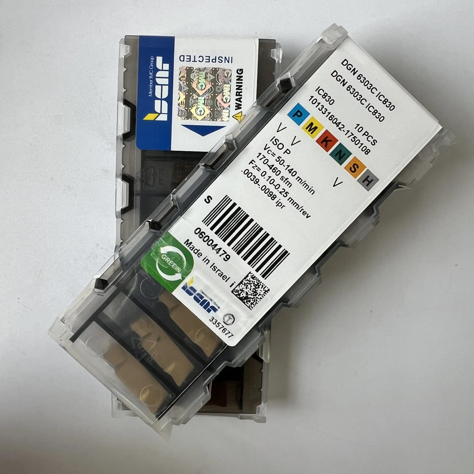 

ISCAR / DGN6303C IC830 / Industrial indexable Carbide Inserts 10 Pcs