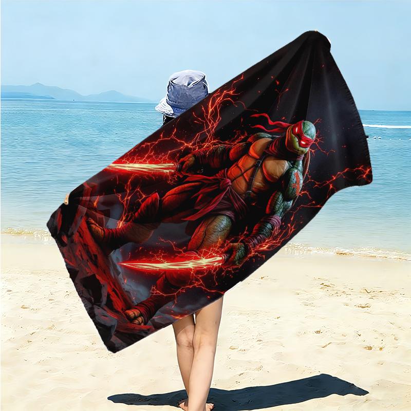1Pc Nighttime Safety Gear Beach Towel Microfiber Beach Towel Thin Absorbent For Beach Swimming Yoga Bath Sports 0917137
