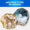 National Geographic Crack Open 15 Geodes and Explore Crystals with NATIONAL GEOGRAPHIC [National Geographic] [Product]