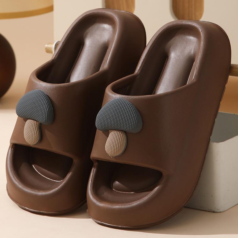Cool Slippers Women's Summer New Mushroom EA Slippers Indoor and Outdoor Cool Slippers Men