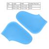 Silicone Waterproof Shoes Cover Outdoor Activity Reusable Non slip Shoes Protector Blue(Blue M)