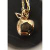 Used Final price 4C Super cute Apple k10 Three-dimensional apple pendant head necklace with CZ leaf. Beautiful item!