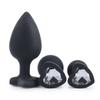 Heart-Shaped Silicone Anal Plug – Adult Erotic Toy & Dilator