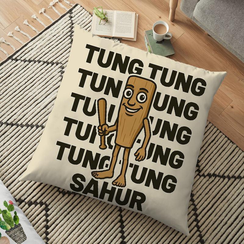 

Тун Тунг Сахур Наволочка Итальянский Маразм Бомбардиро Крокодил Односторонняя Автомобильная Подушка Подушки Чехол Тралалеро Тралала Домашнее Украшение Диван 16