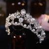Bride's Headwear  Crown Headwear Bride's Pearl Crown Wedding Ceremony Crown Hair Accessory Wedding Dress Princess