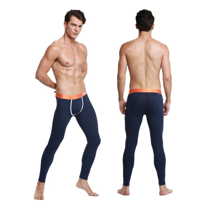 Herr Lätta Bomulls Höftlyftande Leggings - Trendiga, Varma och Sexiga Nio-Punkts Byxor