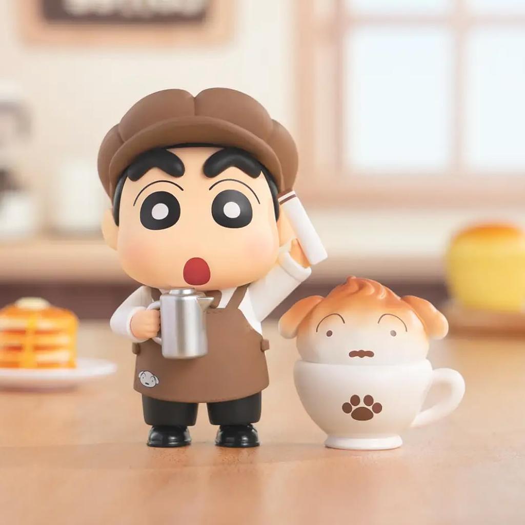 TOP TOY Crayon Oishii Kasukabe Series Gachapon Blind Box Figure Plastic Model Premium Toy PVC Soft Vinyl Character Birthday Gift Collectible Shin-chan