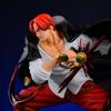 18cm One Piece Shanks Anime Figure Four Emperors Red Haired Shanks Action Figure Adult Collectible Model Doll Toys Gift