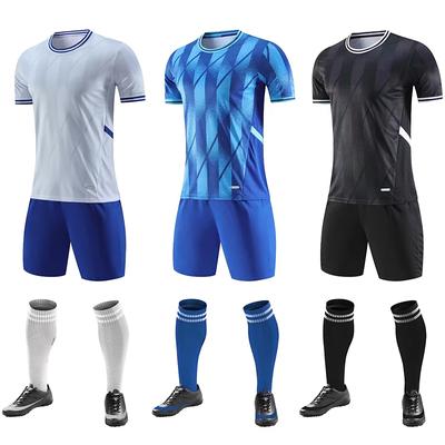 Adult Kids Running Shirt Shorts Compression Sport Uniforms Fitness Gym Children Quick Dry Football Jersey Sportswear