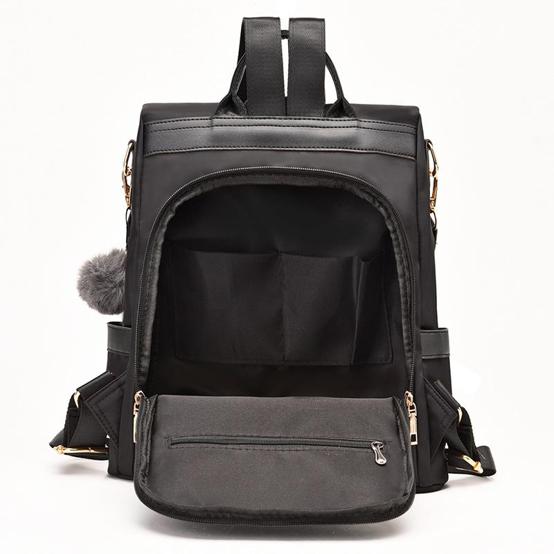 New bag 2025 Oxford cloth backpack women's fashion versatile women's anti-theft versatile travel backpack women