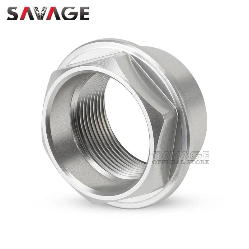 Front Wheel Axle Flange Nut For DUCATI Multistrada 820 950 1200/Enduro 1260 Hypermotard 1100 939 821 796 Motorcycle Spindle Bolt