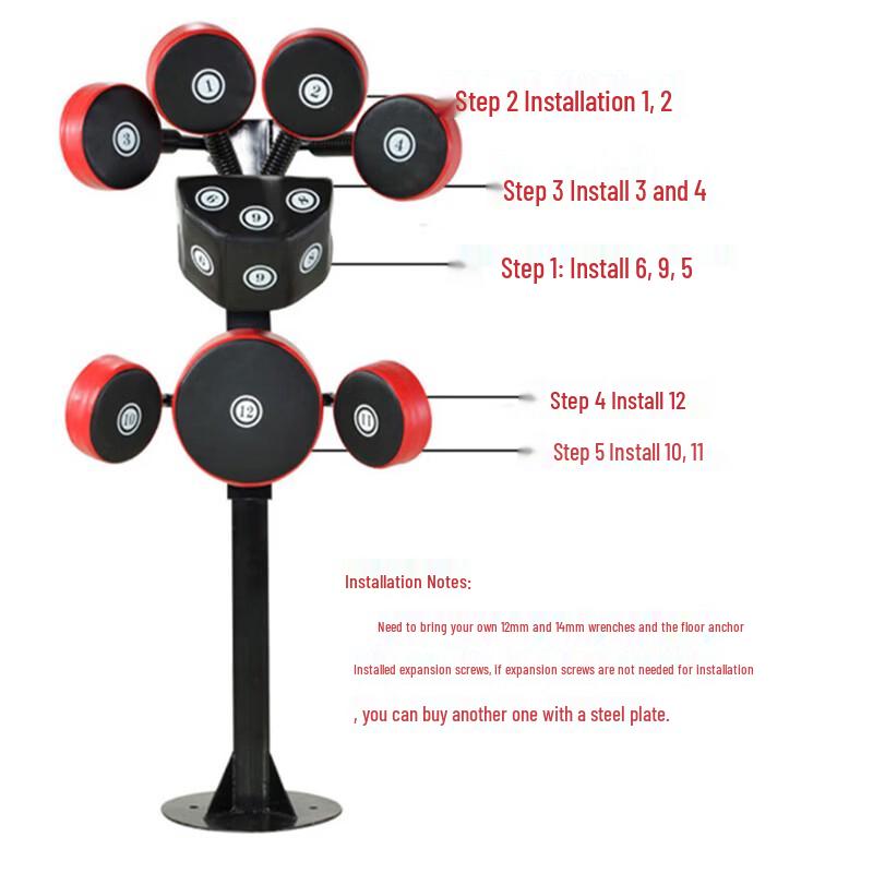 Zengrong Standing Boxing Punching Bag & Target Set