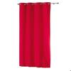 Rideau a oeillets 140 x 260 cm Absolu rouge