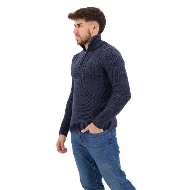 Superdry Свитер с полумолнией Vintage Jacob Henley