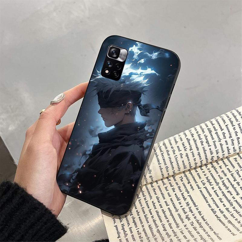 Jujutsu Kaisen Satoru Gojo Phone Case For Xiaomi Redmi note 13 12 Pro 11S 11 10 Pro 10S 12S Redmi 10 9C 13C