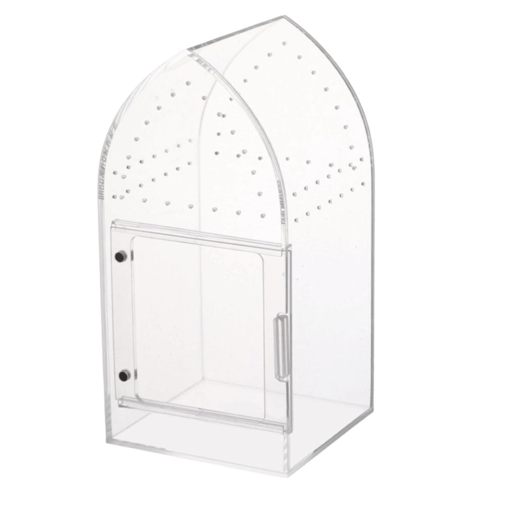 Anti-escape Acrylic Reptile Box Transparent Reptile Feeding Box Reptile Incubator Hatching прозрачный