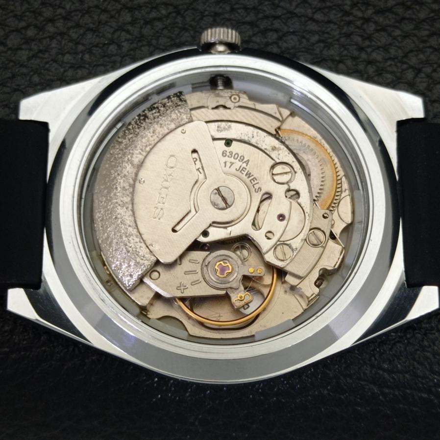 REFURBISHED JAPAN 6309A SEIKO EXPO 70 AUTOMATIC MENS CREAM DIAL WATCH A427223-2 QRL-a427223