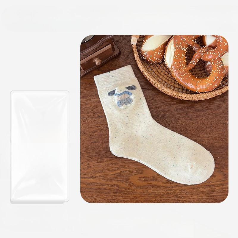 Damen Herbst und Winter Neu Hübsche Cartoon Idee Garn Absorbiert Schweiß Atmungsaktiv College Wind Kniestrümpfe