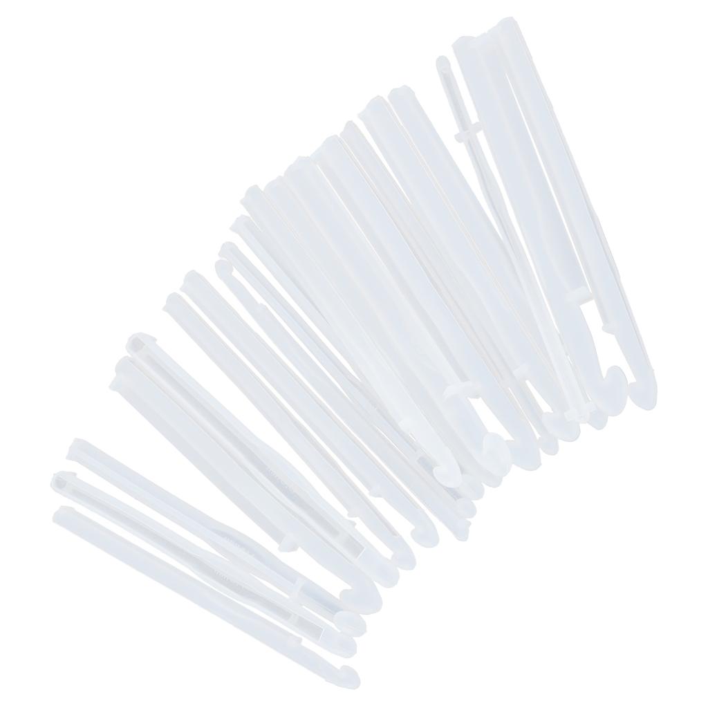 20Pcs Crystal Epoxy Mould DIY Knitting Sweaters Tools Making Silicone Craft Moulds