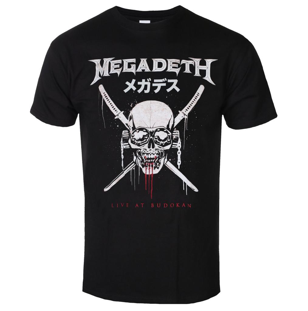 Retro Summer Megadeth Graphic Cotton Tshirt Unisex Summer Short Sleeve Fashion Brand Tee Luxury Casual Vintage Tees