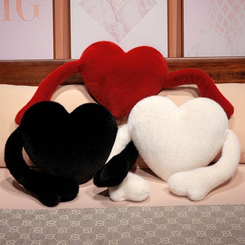 Sofa Red Love Cushion Plush Toys Home Decoration Valentine Day Kids Gift Doll
