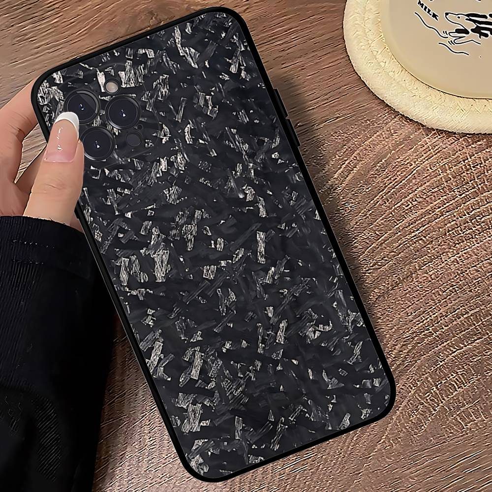 

Чохол для телефону з вуглецевого волокна для iPhone 17 Air 16 15 14 13 12 11 Pro Max 16 15 14 Plus М який силіконовий чохол iPhone 11 pro