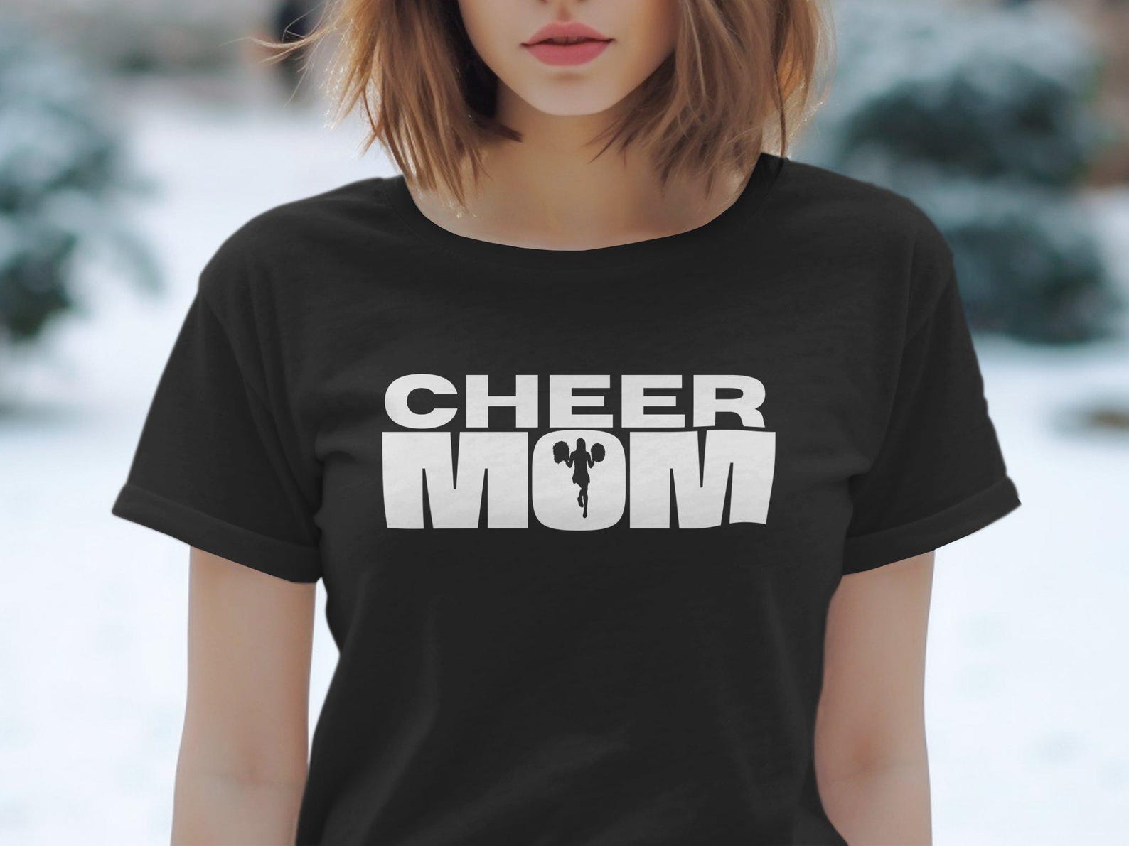 Cheer Mom T-Shirt, Cheerleading Mom Shirt, Cheer Squad Mom Tee, Cheer Mom Graphic Tee, Perfect Cheer Mom Gift, Cheerleading Apparel Shirt 2XL