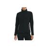 Under Armour Storm Solid Color Reflective Design Zip-Up Collar Jacket Women Jackets Black 1373633-001