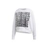Graphic Sweat Leopard Print Hoodie Women Hoodies White GL4152