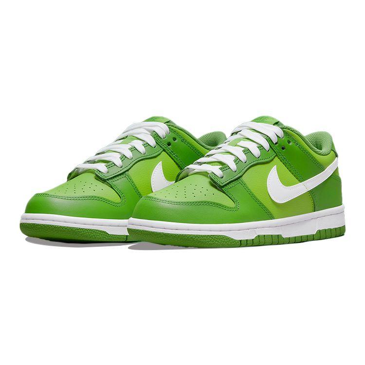 Nike Dunk Low GS Chlorophyll Kids Sneakers Green Dark-Chlorophyll White DH9765-301
