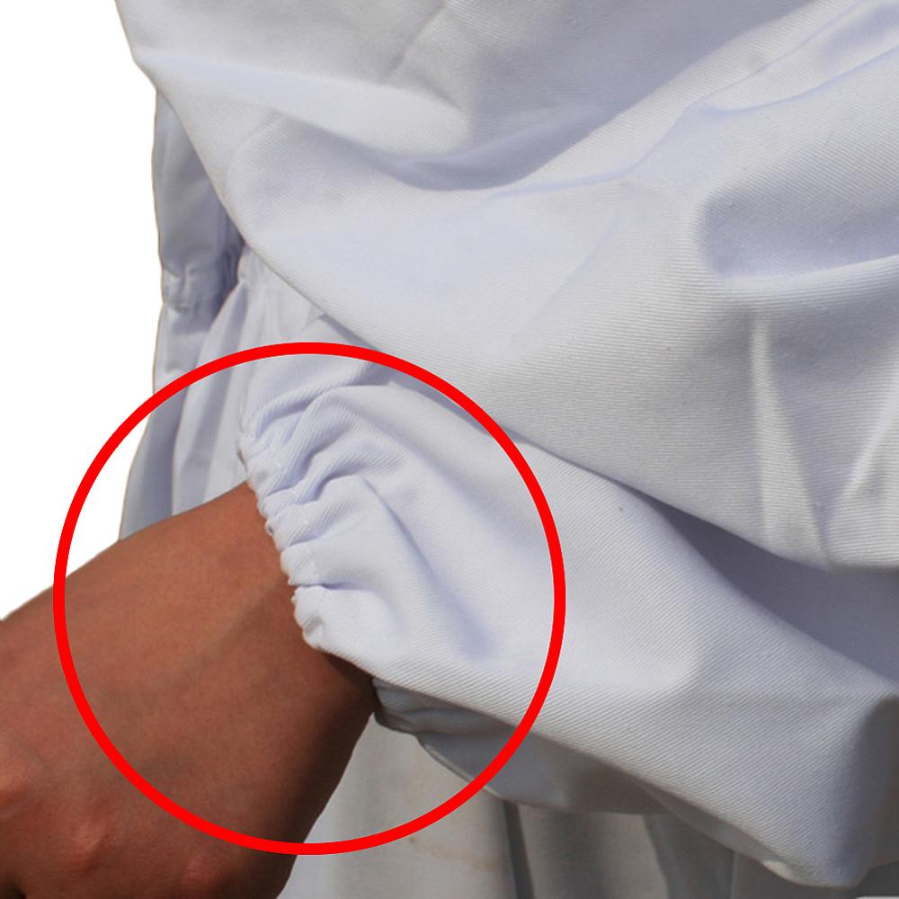 White Anti Bee Suit Cotton Full Beekeeper Protective Dress Camouflage Beekeeping Clothing Tools Bee Suit Coveralls  Equipment