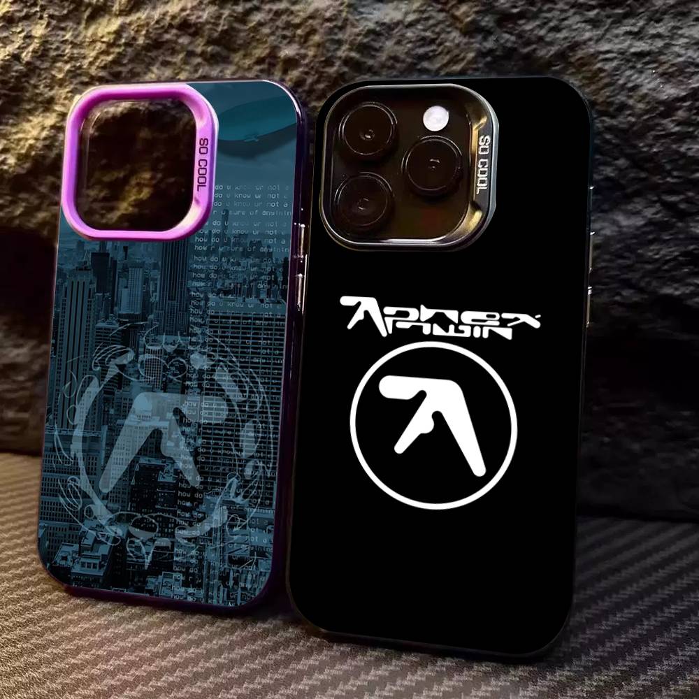 Music Band A-Aphex T-Twin For IPhone 17 16 15 14 13 12 11 Pro Max Plus Colorful Shockproof Back Phone Case