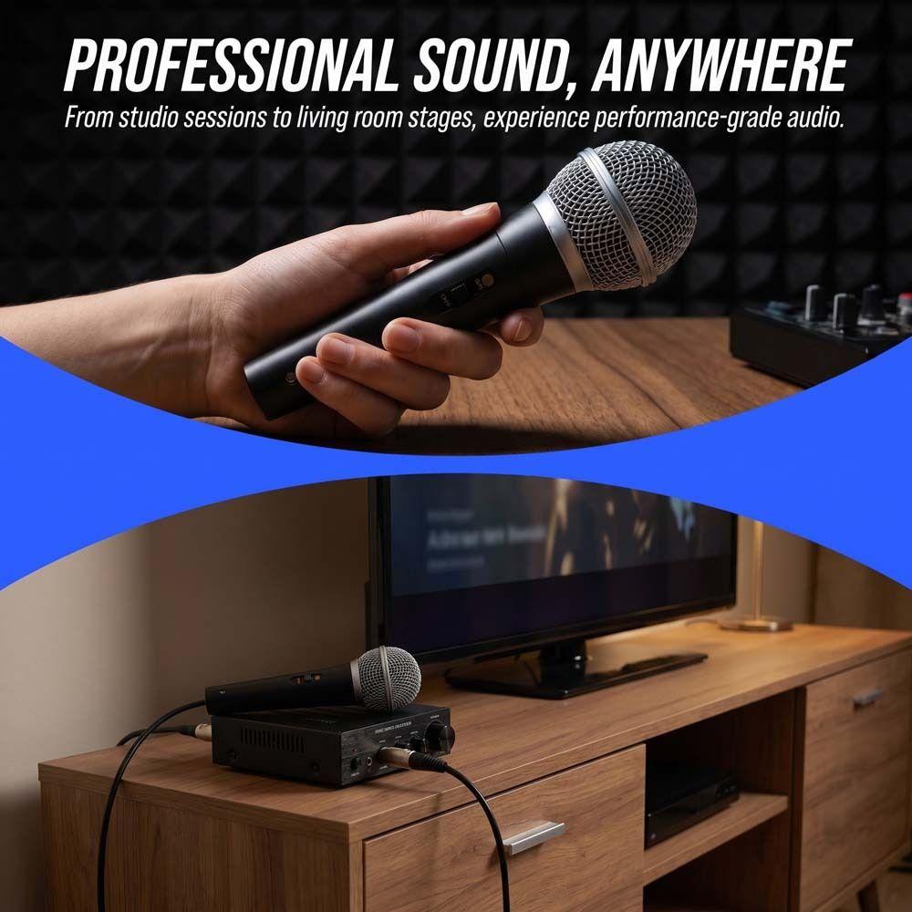 Noise Suppression Wired Microphone Professional Karaoke Microphone Dynamic Microphone Conference