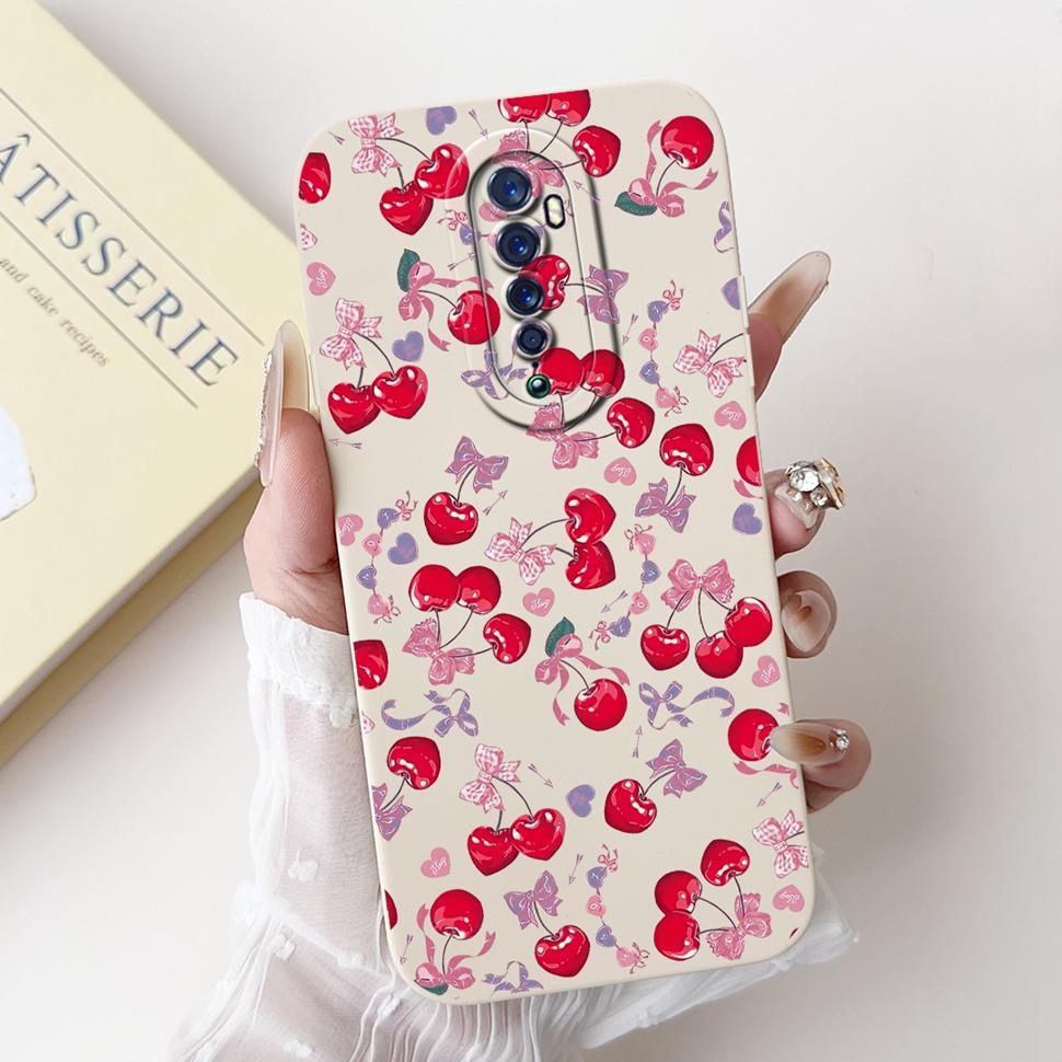 For Oppo Reno 2 2F Case Cute Rabbit Painted Cover Soft Silicone TPU Phone Cases For Oppo Reno2 F Reno 2F Back Cover Funda