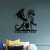 Customizable Dragon Metal Wall Art Classic Style Home Decor Gift
