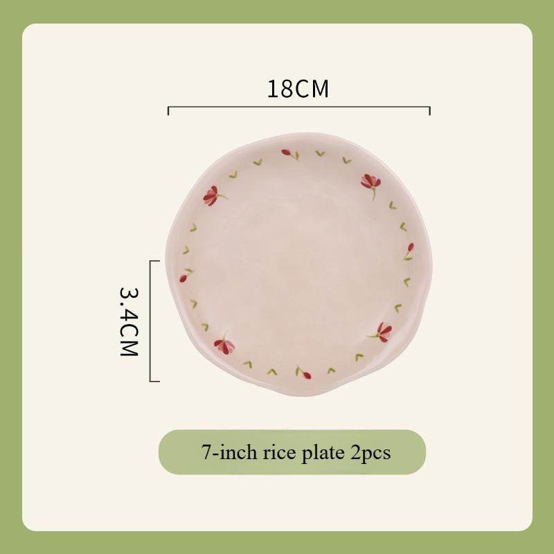 

Pink Dinnerware Sets,Porcelain Plates and Bowls Sets, Gold Splash Dish Set Modern Ceramic Dinner Set, Dishwasher Microwave Safe