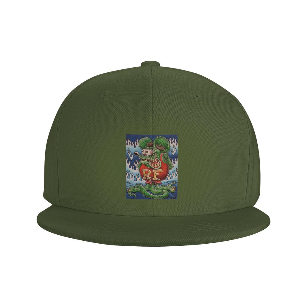 Rat Fink Baseball Caps Snapback Fashion Baseball Hats Breathable Casual Casquette Outdoor for Unisexs And Womens