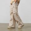 New MLB SS24 Cargo Pants Women's Sand Yellow 3FWPB0143-43SAS