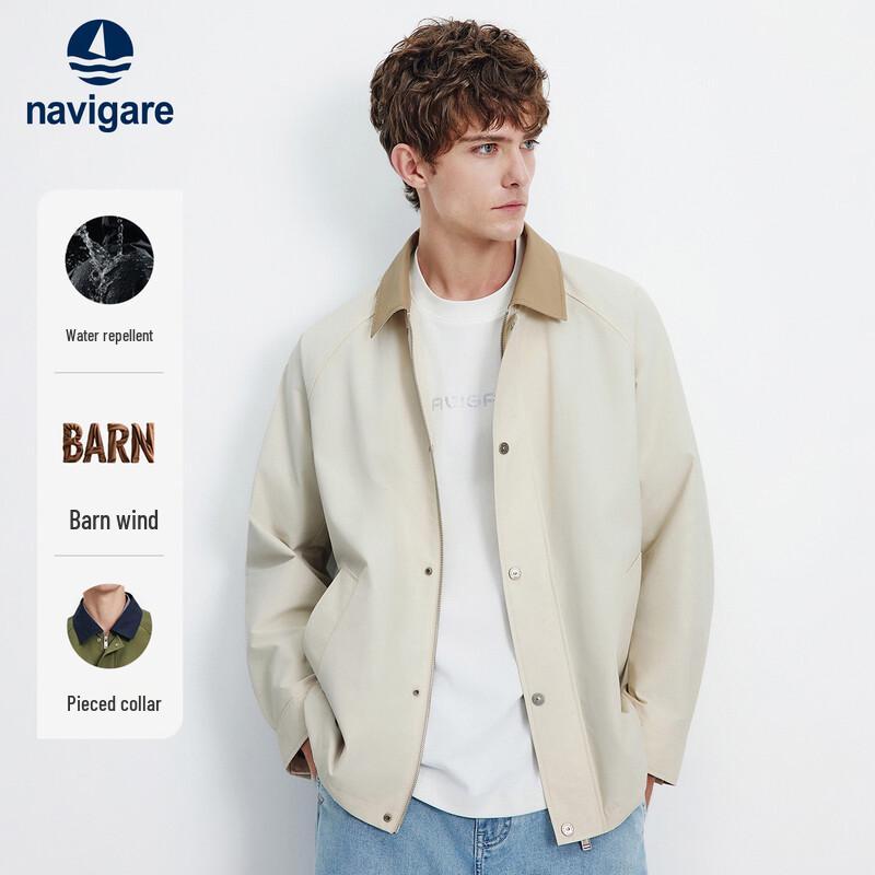Navigare Men s 2026 S/S Water-Repellent Casual Outdoor Jacket XL