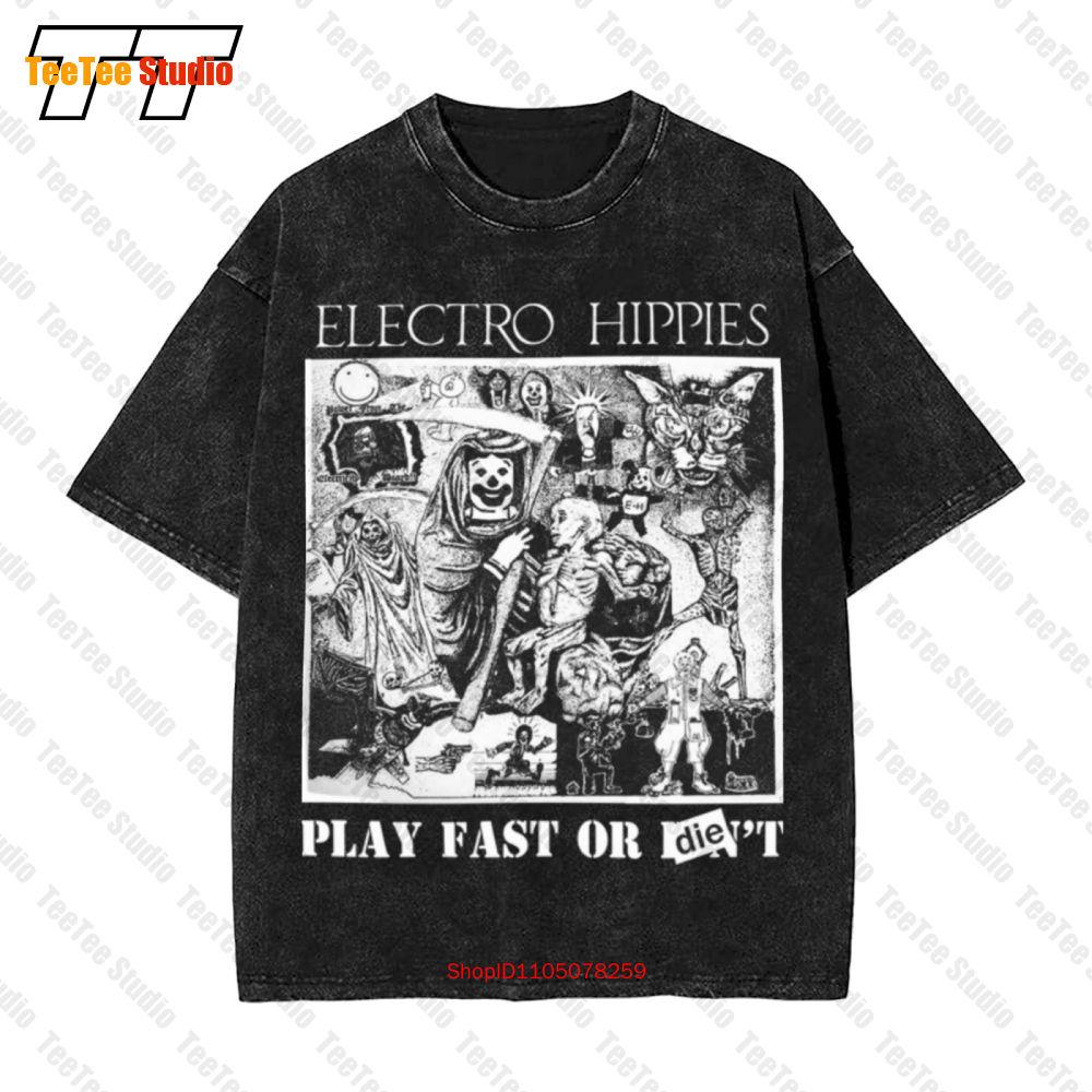 Electro Hippies Deviated Instinct Vintage Oversized TShirt OJOY S