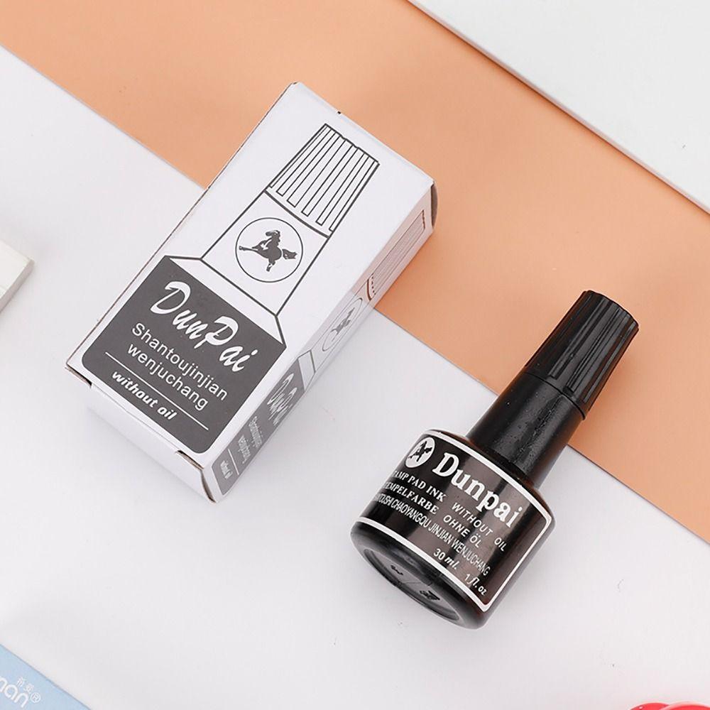 30ML Marker Pen Ink Red/Blue/Black Stamp Paste Ink High Quality Stamp Pad Ink
